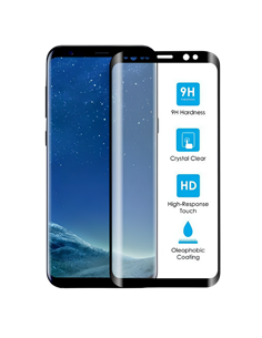Sticlă de protecție Cellularline Tempered Glass - Samsung Galaxy S9+, Negru