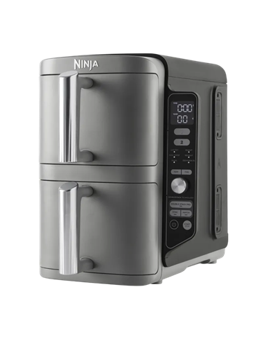 Friteuză cu aer cald Ninja Double Stack XL SL400EU, Gri