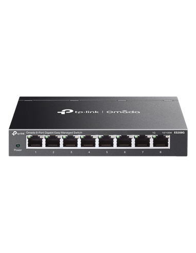 Switch de rețea TP-LINK ES208G, 8x 10/100/1000 Mbps