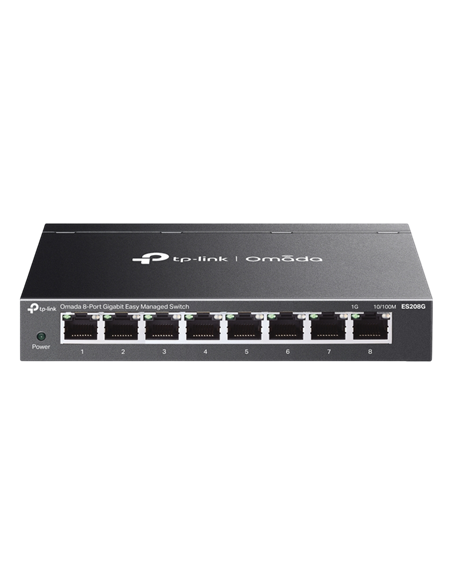 Сетевой коммутатор TP-LINK ES208G, 8x 10/100/1000 Мбит/с