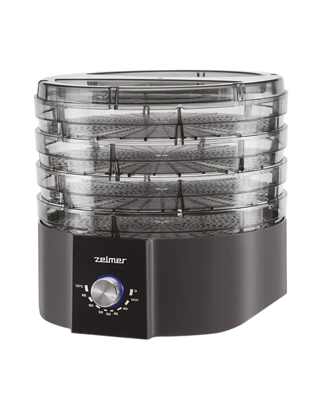 Сушилка для фруктов Zelmer ZFD1004, Чёрный