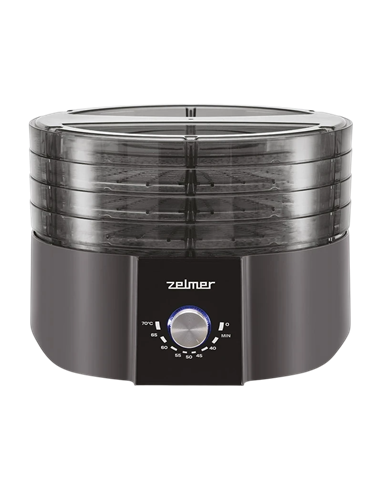 Deshidrator de fructe Zelmer ZFD1004, Negru