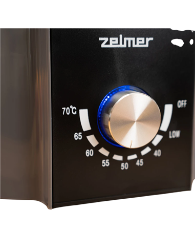Deshidrator de fructe Zelmer ZFD1004, Negru