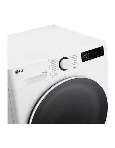 Mașină de spălat cu uscător LG F4DR510S0W, 10kg, Alb