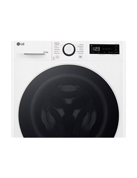 Стирально-сушильная машина LG F4DR510S0W, 10кг, Белый