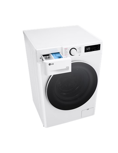 Стирально-сушильная машина LG F4DR510S0W, 10кг, Белый