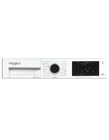 Mașină de spălat Whirlpool WAM 762WB EE, 7kg, Alb