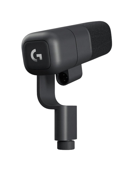 Microfon Gaming Logitech Yeti Studio, Cu fir, Negru