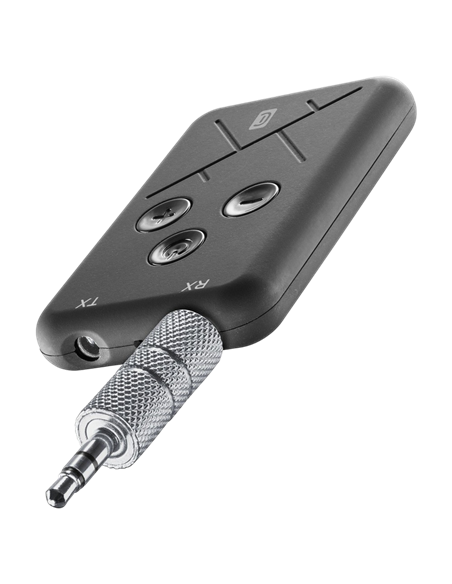 Transmițător audio Bluetooth Cellularline Wireless Transmitter, Negru