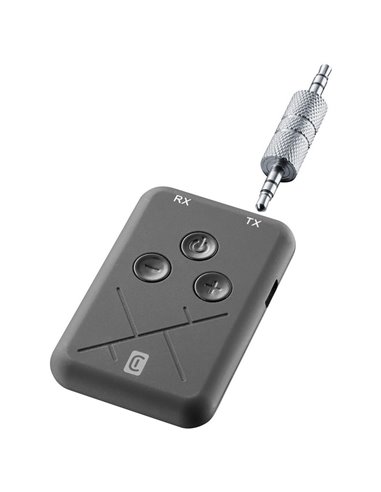 Transmițător audio Bluetooth Cellularline Wireless Transmitter, Negru