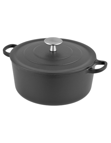 Cratiță Royal Van Kampen en Begee Cast, 3,3L, 22cm, Iron Black