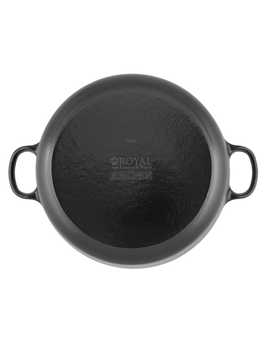 Cratiță Royal Van Kampen en Begee Cast, 3,3L, 22cm, Iron Black