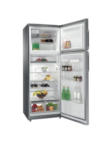 Frigider Whirlpool WT70E 952 X, Oțel inoxidabil