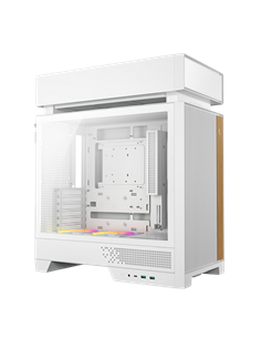 Carcasă PC Deepcool CL660 WH, Midi-Tower, Fără PSU, Alb