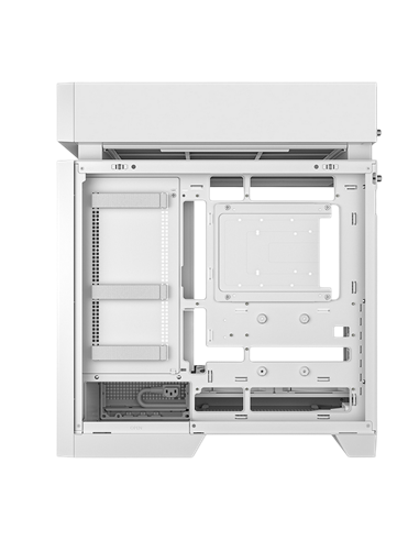 Carcasă PC Deepcool CL660 WH, Midi-Tower, Fără PSU, Alb