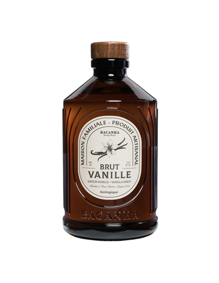 Sirop Bacanha Brut Vanille, 400 ml