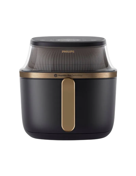 Аэрофритюрница Philips NA322/00, Черный | Золотистый