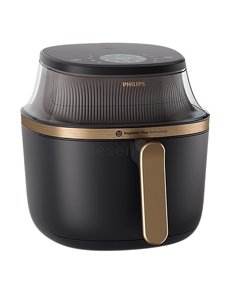Аэрофритюрница Philips NA322/00, Черный | Золотистый
