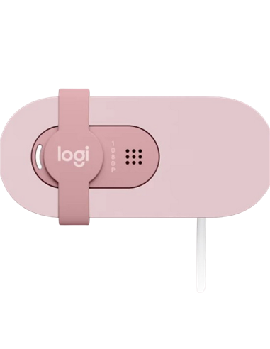 Веб-камера Logitech BRIO 100, 1920x1080, Розовый