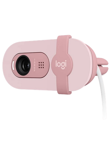 Cameră Web Logitech BRIO 100, 1920x1080, Roz