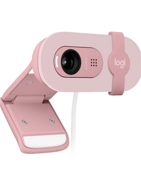 Cameră Web Logitech BRIO 100, 1920x1080, Roz