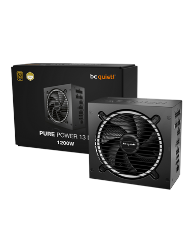 Блок питания для компьютеров be quiet! Pure Power 13 M, 1200Вт, ATX, Полностью модульный