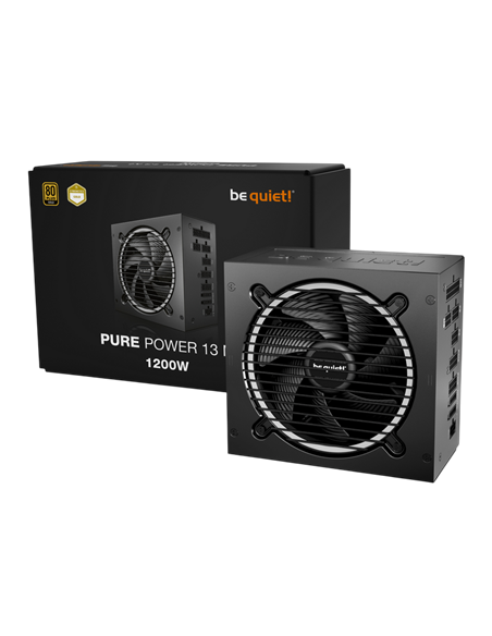 Блок питания для компьютеров be quiet! Pure Power 13 M, 1200Вт, ATX, Полностью модульный