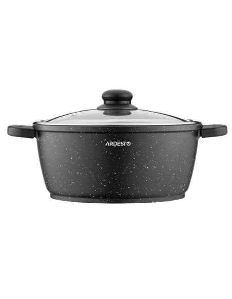 Кастрюля Ardesto AR2424GE, 4,4л, 24см, Чёрный