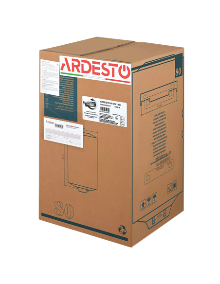 Boiler Electric Ardesto NEU NTS EU2, 80L, Alb