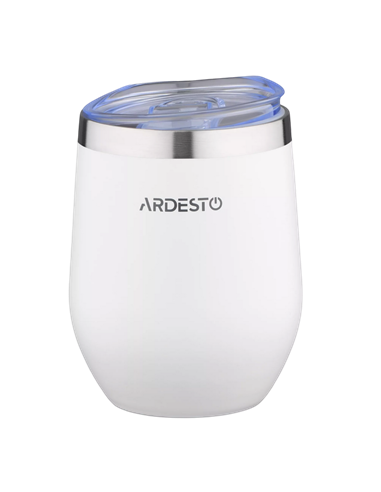 Cană termos Ardesto AR2635MMW, 0,35L, Alb
