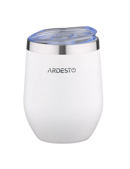 Cană termos Ardesto AR2635MMW, 0,35L, Alb