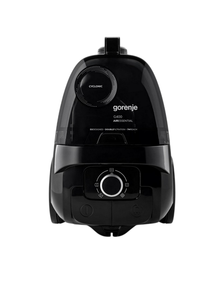 Пылесос Gorenje VCE01G4AEBK, Чёрный