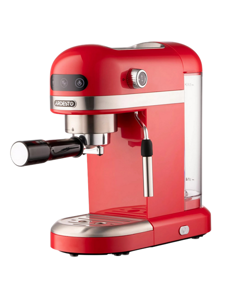 Кофеварка рожковая Ardesto YCM-E1501, 1350Вт, Красный