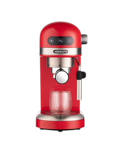 Кофеварка рожковая Ardesto YCM-E1501, 1350Вт, Красный