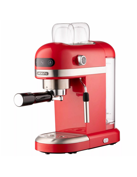 Кофеварка рожковая Ardesto YCM-E1501, 1350Вт, Красный
