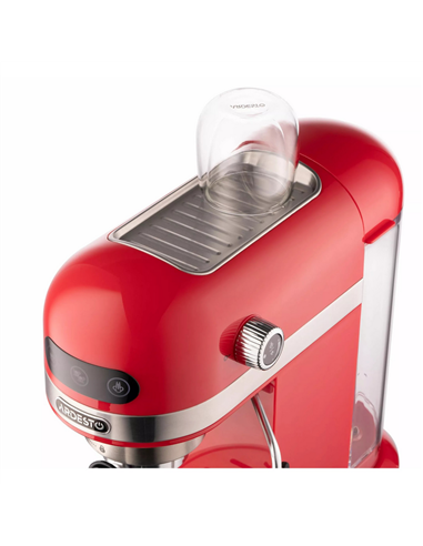 Cafetiera manuala Ardesto YCM-E1501, 1350W, Roșu