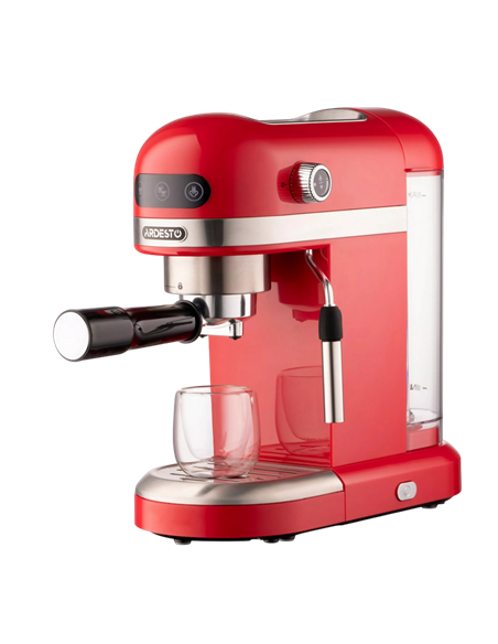 Кофеварка рожковая Ardesto YCM-E1501, 1350Вт, Красный