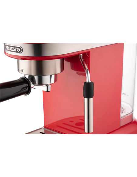 Кофеварка рожковая Ardesto YCM-E1501, 1350Вт, Красный