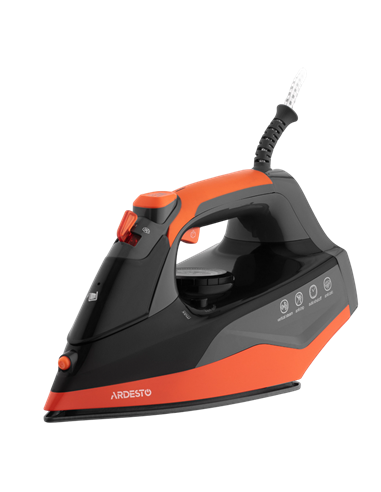 Fier de călcat Ardesto IR-C2233-GR, 2200W, Negru | Portocaliu