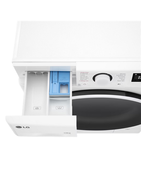 Mașină de spălat LG F4WR510S0W, 10kg, Alb