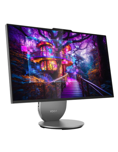 Моноблок Lenovo Yoga 27IAH10, 27", Intel Core Ultra 9 285H, 32Гб/1024Гб, Windows 11 Pro, Luna Grey