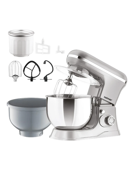 Миксер стационарный Zelmer ZKR1360, Серебристый