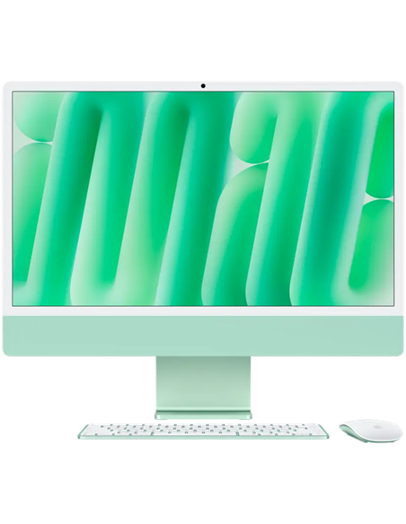 Computer All-in-One Apple iMac A3137, 24", M4 with 10-core CPU and 10-core GPU, 24GB/512GB, macOS Sequoia, Verde
