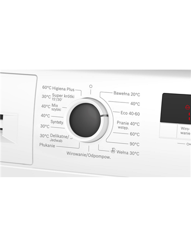 Стиральная машина Bosch WGE03201PL, 8кг, Белый