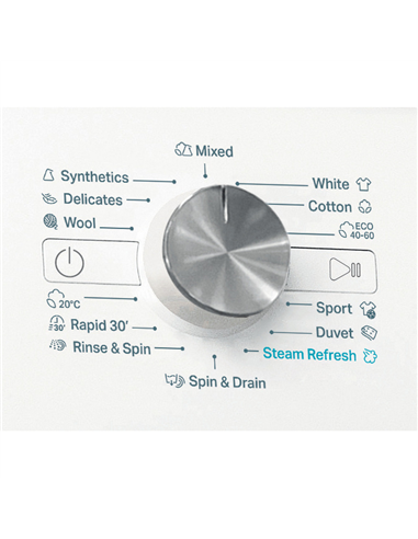 Стиральная машина Whirlpool FFB 7469 WV EE, 7кг, Белый