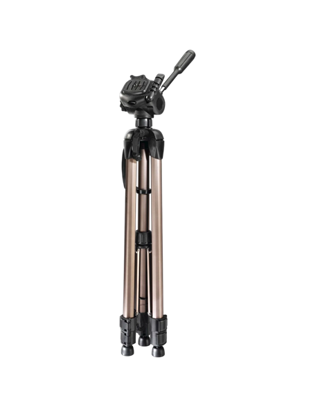 Trepied/Monopod HAMA Star 63, Cap panoramic cu 3 căi, Bej