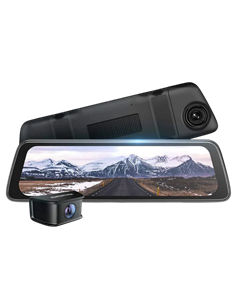 Set Dash Cam față și spate DDPAI Dashcam E3 + Rear Cam, Negru