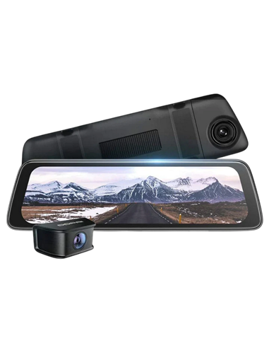 Комплект видеорегистраторов передней и задней панели автомобиля DDPAI Dashcam E3 + Rear Cam, Черный
