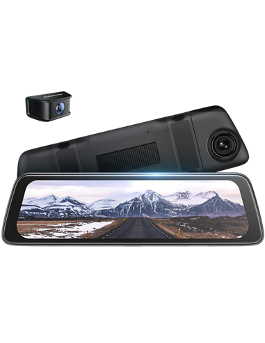 Комплект видеорегистраторов передней и задней панели автомобиля DDPAI Dashcam E3 + Rear Cam, Черный