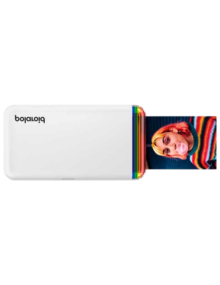 Imprimantă foto Polaroid Hi-Print 2x3 Generation 2 E-Box, 54 x 86 mm, Alb
